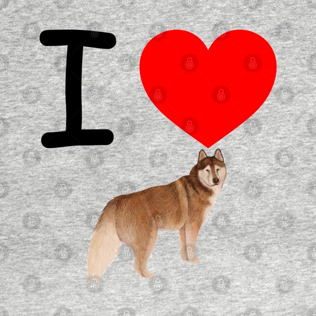 I Heart German Sheperd by EmoteYourself